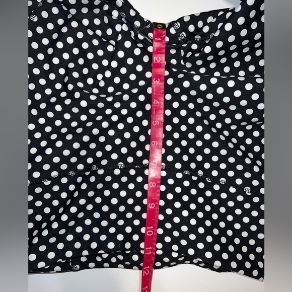 C&C California small black and white polka‎ dot cropped leggings small - Picture 9 of 11